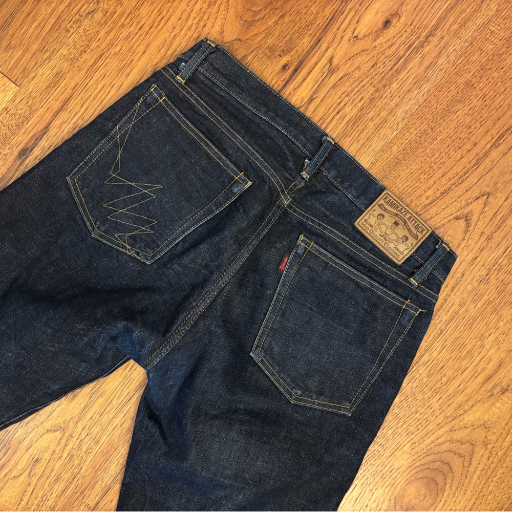 Kamikaze raw denim jeans
